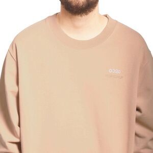 032C Crystal Workshop Tan Sweatshirt Pullover Crew Top